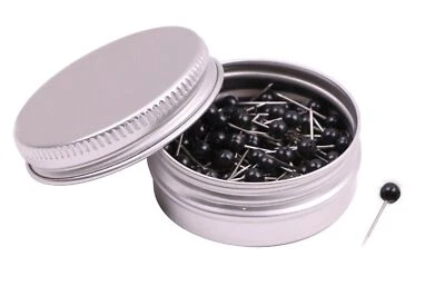 100 Pcs 1/8 Inch Small Round Ball Head Decorative Push Pins Map Thumb Tacks - Image 1 of 4