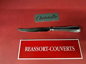 COUTEAU DESSERT FRUIT CHINON 18.5 CM CHRISTOFLE BEL ÉTAT MÉTAL ARGENTÉ ; - Imagen 1 de 6
