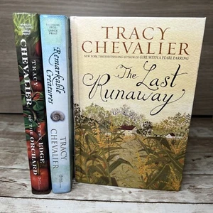 LARGE PRINT Tracy Chevalier Hardcover - Historical Fiction Book Club Women - Foto 1 di 14