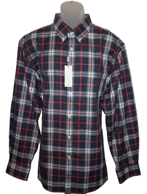 Gold Label Perfect Performance Shirt Non-Iron Roundtree Yorke XXL Slim Fit Plaid - Image 1 of 4