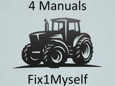 Mahindra 6065 Cab Service Manual  and Operator Manuals FREE SHIPPING - Image 1 of 4