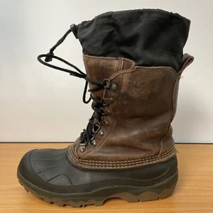 LL Bean Baffin Technology Stivali da neve invernali resistenti 10 M foderati - Foto 1 di 13