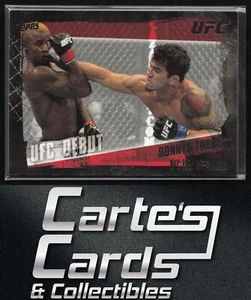 Ronnys Torres 2010 Topps UFC #160 debut plata 181/188 - Imagen 1 de 2