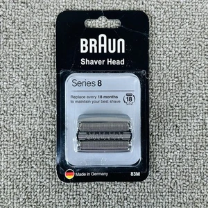 Braun Serie 8 Testina di Ricambio per Rasoio Cassetta Foglio Rasoio Taglierina Lama Parte 83M - Foto 1 di 8