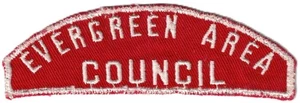 Evergreen Area Council - RWS R&W Red & White strip - Picture 1 of 1