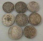Konvolut 8 alte Silbermünzen Österreich Ungarn kleine Fundgrube B111026AF00#12