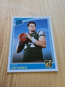 2018 Donruss #301 Sam Darnold Jets RC Rated Rookie - Foto 1 di 2