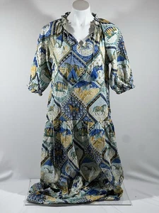 NEW Printfresh  Dress Womens XXS Long w/ Tassles 1/2 Sleeve - Picture 1 of 24