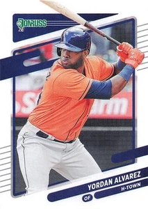 2021 Donruss #174b Yordan Alvarez "H-Town - Bild 1 von 2