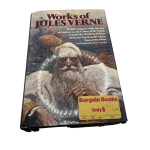 Works Of Jules Verne Claire Booss VTG HC Book Complete & Unabridged Avenel 1983 - Bild 1 von 2