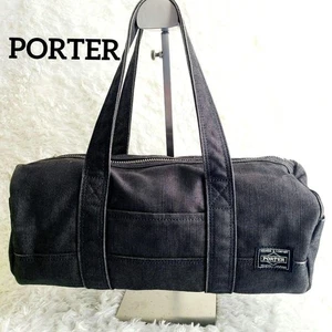 Porter Smokey Mini Boston Bag Black - Picture 1 of 11