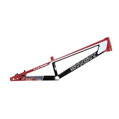 Cuadro de bicicleta de carreras SYNDYT 20” Expert XL BMX aluminio 3 lb rojo cuadro de bicicleta Foto 1 de 4