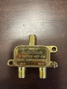 Radio Shack 2 Set UHF VHF FM Hybrid Combiner Splitter  for Coax cable New Stock - Picture 1 of 5