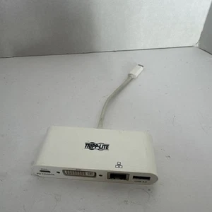 Tripp Lite USB-C USB Ethernet Adapter HUB - Picture 1 of 3