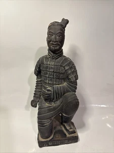 Asian Terra Cotta Warrior of Army Qin Shi Huang Soldier 8” Figure Statue - Picture 1 of 14