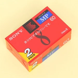 SONY MP 2P6-60MP2 Video8 8mm 60 Min Cassette (2-Pack) *NEW & SEALED* - Picture 1 of 3