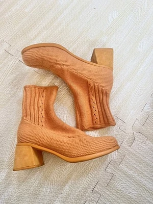 Eckhaus Latta x Camper Come Together - Botines de punto naranja EU 35 US 5 Foto 1 de 4