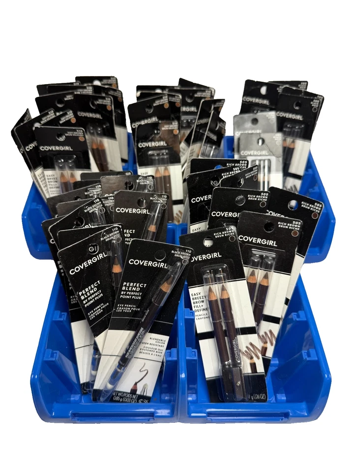 Covergirl eye liner pencil/eyebrow pencil lot of misc colors listed counts - Image 1 of 4