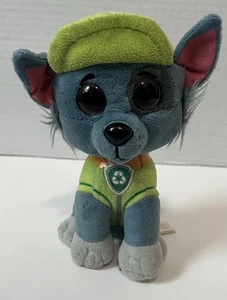 TY Beanie Boos 2017 Paw Patrol 9 Zoll Plüschtier Rocky Stofftier Spielzeug  - Bild 1 von 4