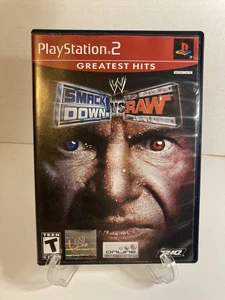 WWE SmackDown vs. Raw (Sony PlayStation 2, 2004) ohne Handbuch - getestet und funktionsfähig - Bild 1 von 3