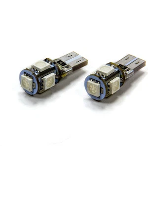 Oracle Lighting LED Light Bulb - 5 LED - Blue - T10 Style - Pair (4801-002) - Image 1 of 4