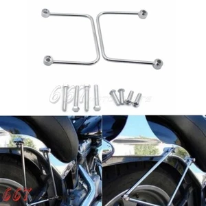 Soporte de alforja trasera para Harley Softail Slim FLSL Street Bob FXBB/S 2018-2024 - Imagen 1 de 5