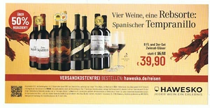 Gutschein 50 % Rabatt für Weinkauf - siehe Bilder - - Bild 1 von 2