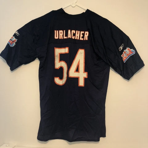 Reebok NFL Chicago Bears Jersey Urlacher Number 54 XLI Super Bowl Men's Size 2XL Cover