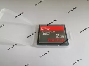 Sandisk Ultra compactflash 15MB/S 2GB CF CARD - Picture 1 of 3