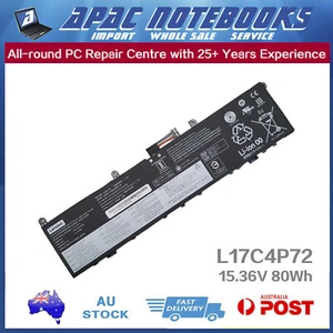 Genuine Lenovo Battery L17C4P72 L17L4P72 L17M4P72 L18M4P71 01AY968 01AY969 80Wh - Picture 1 of 1