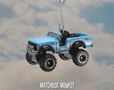 Lifted 1979 International Harvester Scout II Custom Christmas Ornament Open Top - Image 1 of 4