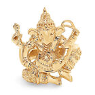 Rare Ganesha Figure Hdu God Unisex Ring in Solid 925 Sterling Silver