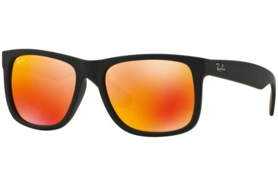 Ray-Ban Justin Mezcla de Colores Rojo Espejado RB4165 622/6Q 51 Foto 1 de 3