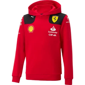 Scuderia Ferrari F1 Kids 2023 Team Hooded Sweatshirt - Youth - Picture 1 of 2