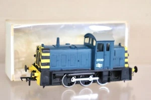 BACHMANN SILVER FOX MODELS KIT BUILT BR BLUE RUSTON CLASS 07 DIESEL LOCO 07010 - Picture 1 of 8