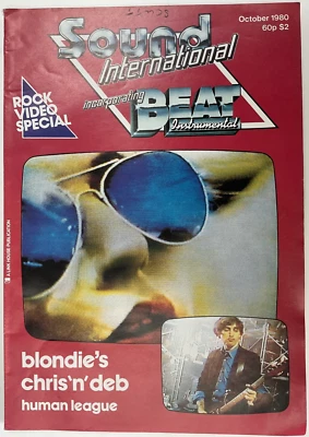 Sound International Magazine October 1980 Blondie-Human League - Image 1 of 3