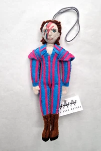 David Bowie / Ziggy Stardust - Christmas Tree Decoration / Bauble - Picture 1 of 7