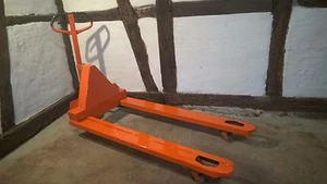 WAGNER Hubwagen Handhubwagen extra lang extra breit Palettenwagen - Bild 1 von 8