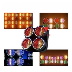 4X50W Audience Blinder Light DMX Disco Party Club Stage Retro COB LED Par Light - Picture 1 of 8