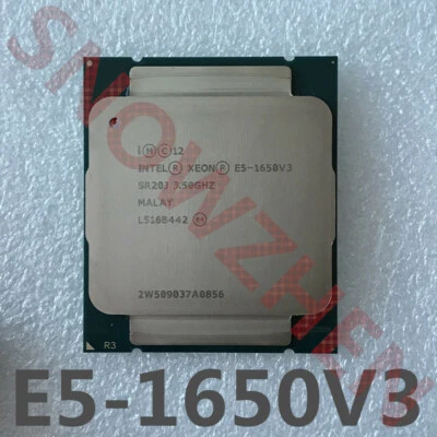 Intel Xeon E5-1650 V3 CPU 6-Core 3.5GHz 15M SR20J 140W LGA2011-3 Processor - Image 1 of 2