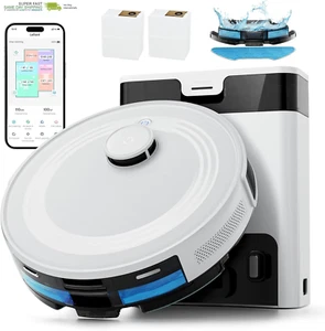 Lefant Lidar Robot Vacuum and Mop, 45-Day Self-Emptying, 190° PSD Obstacle Avoid - Picture 1 of 9