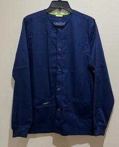 Giacca Scrub Landau Careflex Modern Fit Soft Feel Tessuto Elasticizzato Blu Medium - Foto 1 di 5