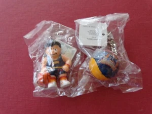 VINTAGE NBA Golden State Warriors  L'IL Brat Basketball Player & Brat Ball  2 Pc - Picture 1 of 3