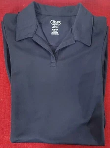 Big Girls size 8-10 Chaps Navy Blue School Uniform Dress w/Snag Resistant Fabric - Picture 1 of 6