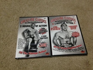 WRESTLING CLASSICS VOLUME 1 & 2 DVD NEW   50'S 60'S 70'S THE SHIEK  BUDDY ROGERS - Bild 1 von 2