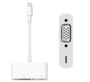 Adattatore ufficiale Apple da Lightning a VGA 1080P A1439 MD825ZM/A sigillato - Foto 1 di 12