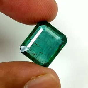 7.05ct Natural Emerald fine quality top green good luster (12x10)mm xclusive gem - Picture 1 of 4