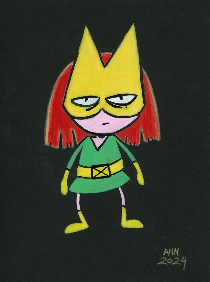 Jean Grey Marvel Girl dibujo 6x8 pulgadas Foto 1 de 1