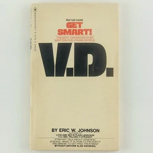 V.D. Straight Talk About Venereal Disease 1974 Vintage 1970s Paperback Book - Imagen 1 de 4