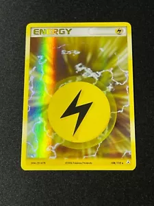 Pokemon Ex Holon Phantoms Lightning Energy Reverse Holo 108/110 - Near Mint Cond - Foto 1 di 2